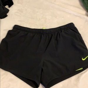 Black Nike Running Shorts